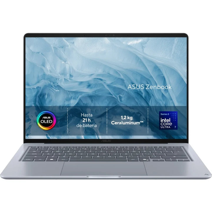 Asus ZenBook UX3480AA-U1537 - 14" - Intel Core Ultra 7-355 - 16GB - 512GB SSD - FreeDos