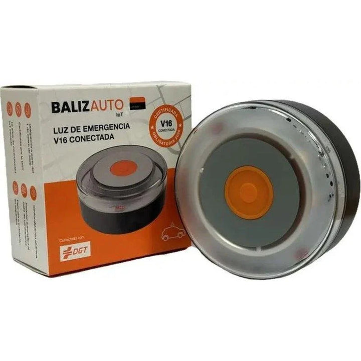 Baliza de Emergencia Balizauto PD-000093 V16 Conectada DGT 3.0 NB-IoT Geolocalización IP54