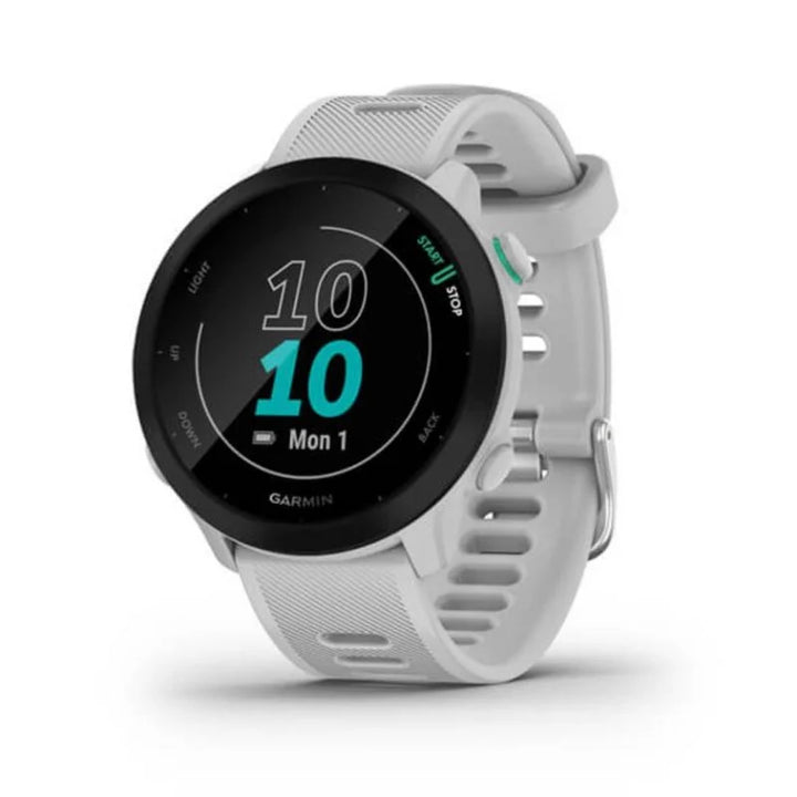 Garmin Forerunner 165 Music Reloj Inteligente Running GPS AMOLED con Garmin Pay Blanco