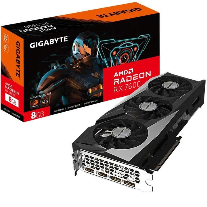 Gigabyte GeForce RX 7600 GAMING OC 8GB GDDR6