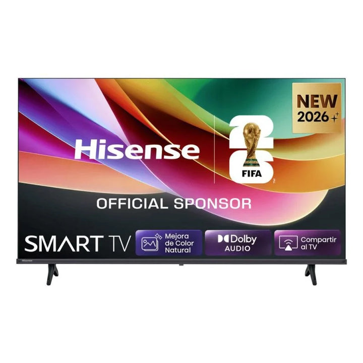 Hisense 40A4S 40" Smart TV QLED HomeOS HDR10 Subwoofer Wi-Fi