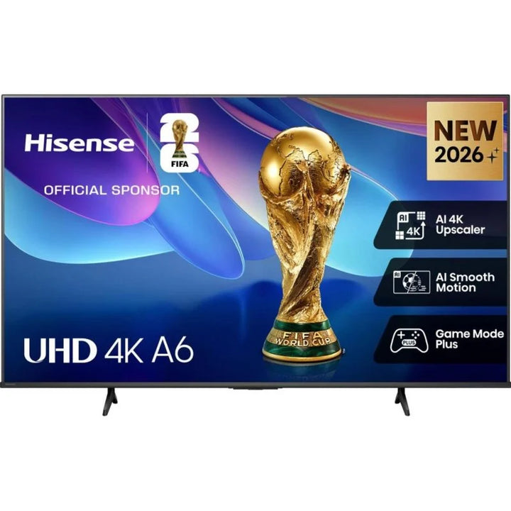 Hisense 43A6S 43" Smart TV QLED 4K UltraHD 60Hz Smart TV VIDAA HDR10 Dolby Vision