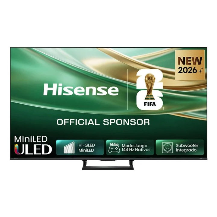 Hisense QLED 55E8S 55" Smart Tv 4K UltraHD 144Hz HomeOS HDR10+ Dolby Vision