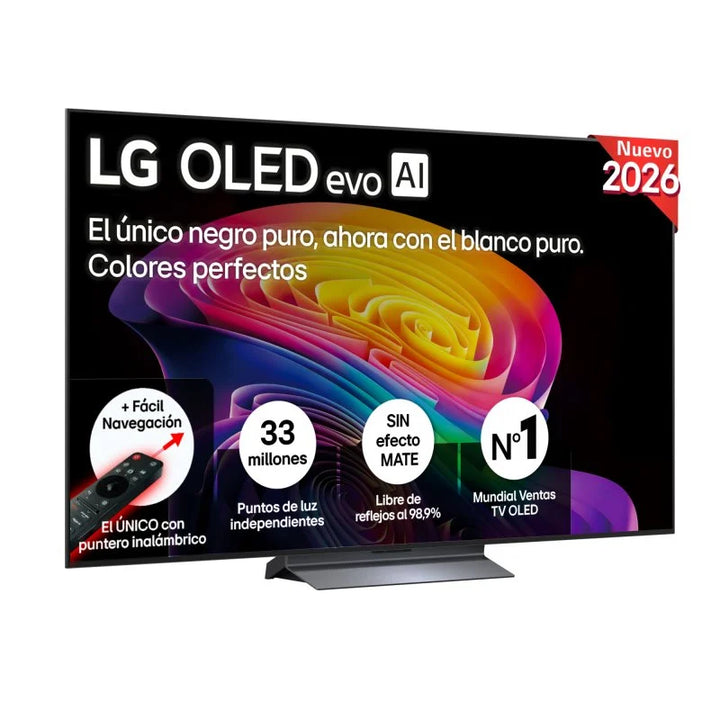 LG OLED evo AI OLED65C64LA Smart TV 65" 4K UltraHD 120Hz WebOS HDR10 Dolby Vision Atmos