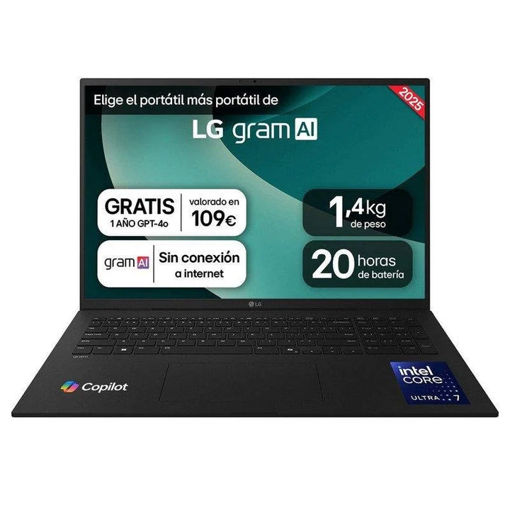 LG Gram 17ZD90T-G.AX88B- 17" - Intel Core Ultra 7-255H - 32GB - 1TB SSD - FreeDos