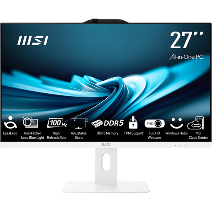 MSI Pro AP272P - 27" - i7-12700 - 16GB - 1TB SSD - Blanco - W11 Pro
