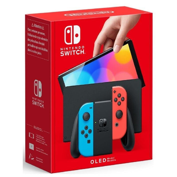 Nintendo Switch OLED + Base + 2 Mandos Joy-Con