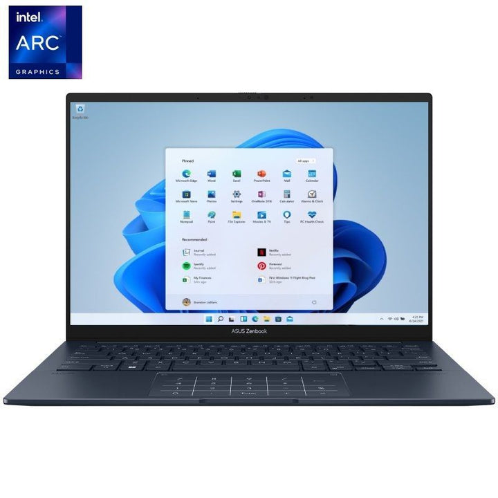 Asus ZenBook UX3405MA-PP606W - 14" - Intel Core Ultra 7-155H - 16GB - 512GB SSD - W11