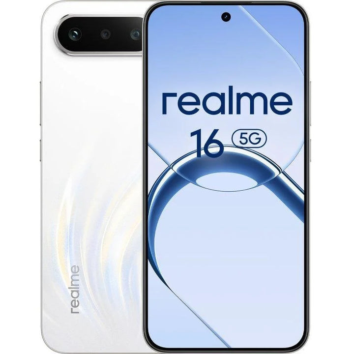 Realme 16 5G - 256GB - 8GB Blanco Con Cargador