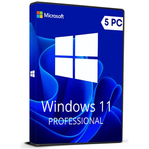 Microsoft Windows 11 Pro 64 Bit Retail (5PC)