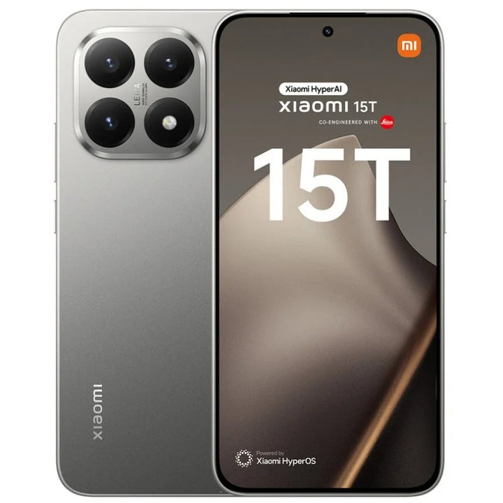 Xiaomi 15T Gris - 512GB - 12GB AMOLED 5G Dual SIM Cámara Leica 50MP