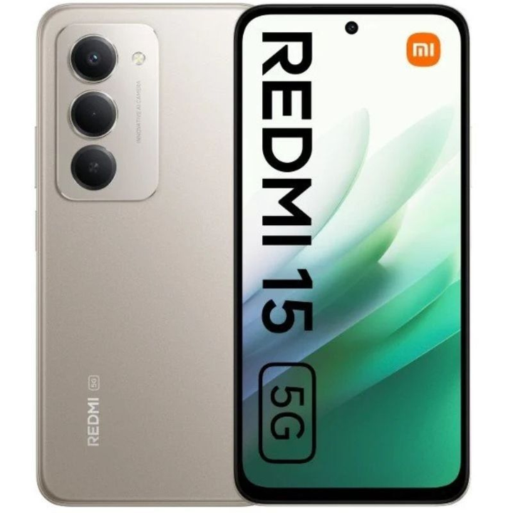Xiaomi Redmi 15 5G Gris Titán - 128GB - 4GB FHD+ 144Hz 7000mAh