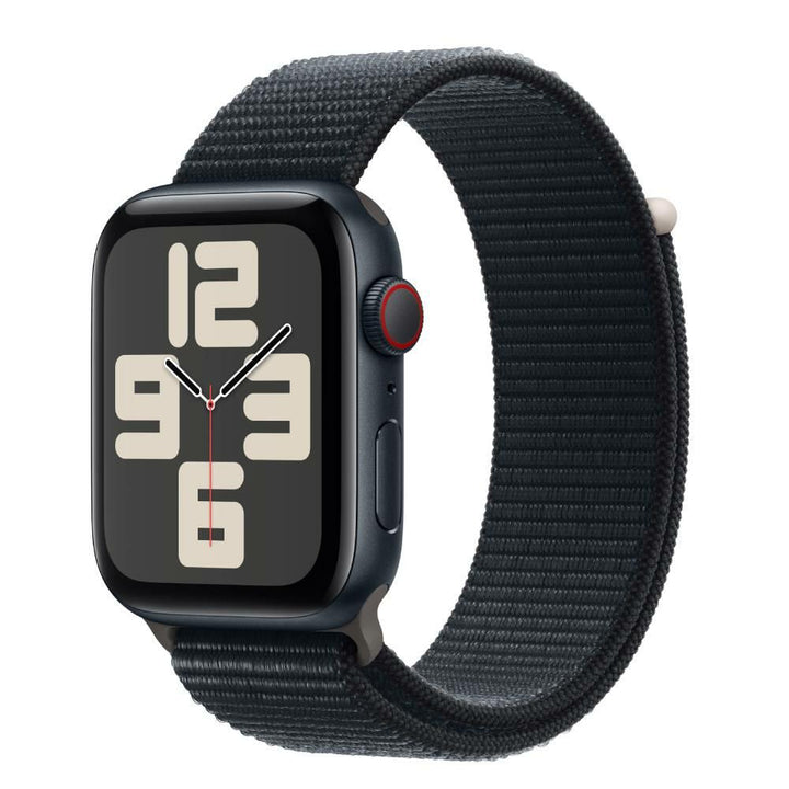 Apple Watch SE | GPS + Cellular | 44mm | Caja Aluminio Medianoche | Correa Loop deportiva Medianoche - MRHC3QL/A
