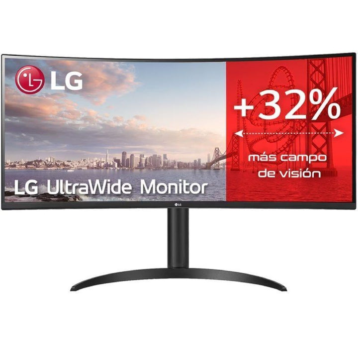 Monitor LG 34WQ75C-B Profesional Ultrapanorámico Multimedia Curvo - WQHD - 34"