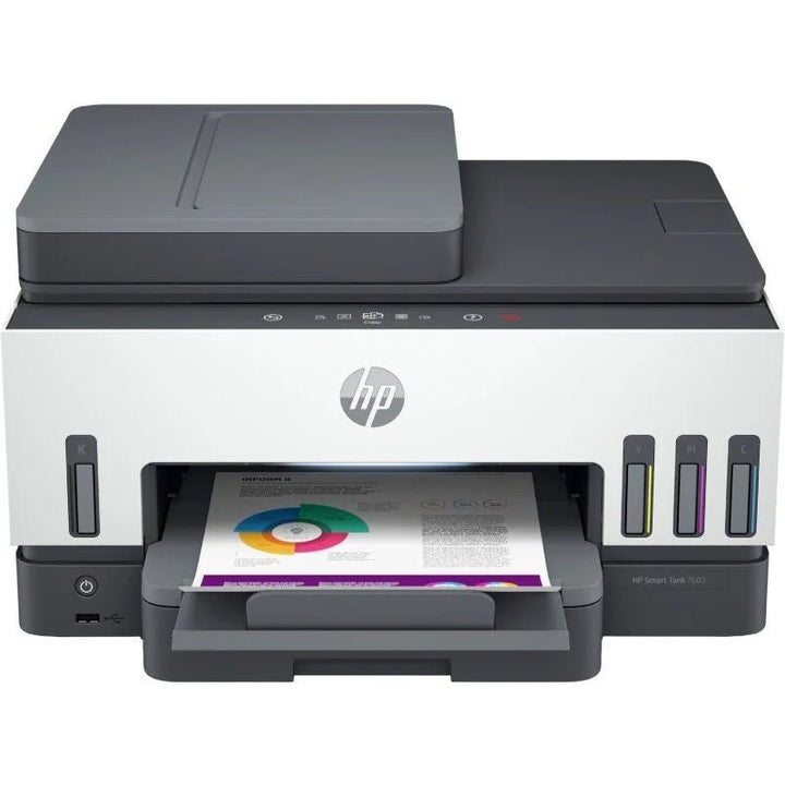 HP Smart Tank 7605 Impresora Multifunción Color Recargable WiFi Dúplex