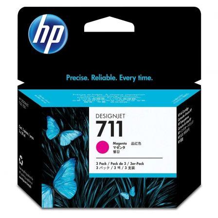 Multipack 3 Cartuchos Magenta Hp 711 Original
