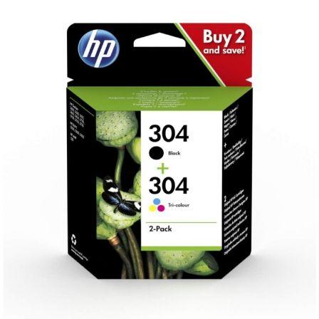 Multipack Cartuchos Hp 304 Negro + Hp 304 Color Original