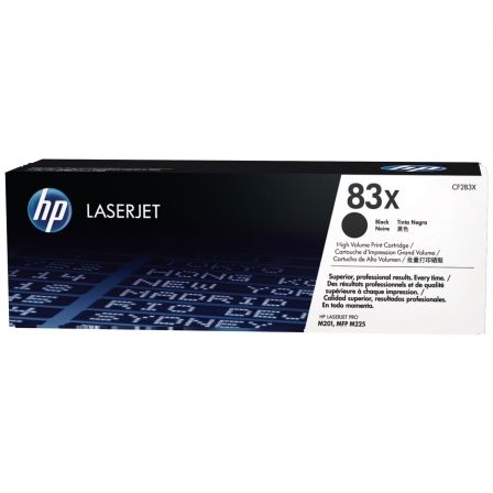 Toner Hp Negro 83X Original