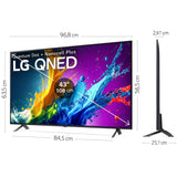 LG 50QNED80T6A 50" QNED UltraHD 4K HDR10 WebOS24 AI ThinQ