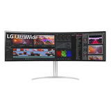 Monitor LG UltraGear 49WQ95C-W 49" LED NanoIPS UWQHD 144Hz G-Syn Compatible USB-C
