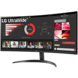 Monitor LG 34WR50QK-B 34" LED IPS UltraWide QHD FreeSync Curvo