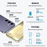 Samsung Galaxy S24 Gris Marble - 128GB - 8GB - 5G