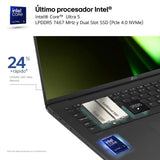 LG Gram 16ZD90S-G.AX75B - 16" - Intel Core Ultra 7-155H - 16GB - 512GB SSD - Freedos