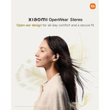 Xiaomi OpenWear Stereo Auriculares Inalámbricos Bluetooth Cancelación de Ruido Beige Arena