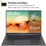 LG Ultra 16UD70R-G.AX56B - 16" - Ryzen 7 7530U - 16GB - 512GB SSD - FreeDos