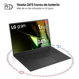 LG Gram 16ZD90S-G.AX75B - 16" - Intel Core Ultra 7-155H - 16GB - 512GB SSD - Freedos