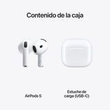 Apple AirPods 5 Con Cancelación Activa de Ruido - MKFW4TY/A