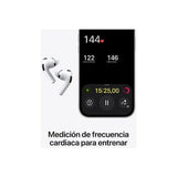 Apple AirPods Pro 3 Auriculares Bluetooth con Cancelación Activa de Ruido USB-C Blancos (MFHP4ZM/A)
