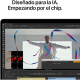 Apple MacBook Pro 16" | Chip M5 Pro | 24GB RAM | 1TB SSD | CPU 18 núcleos | GPU 20 núcleos | Plata - MGE44Y/A