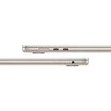 Apple Macbook Air 15.3" Chip M4 | 16GB RAM | 256GB SSD | CPU 10 núcleos | GPU 10 núcleos | Blanco Estrella - MW1J3Y/A