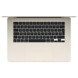 Apple Macbook Air 15.3" Chip M4 | 16GB RAM | 256GB SSD | CPU 10 núcleos | GPU 10 núcleos | Blanco Estrella - MW1J3Y/A