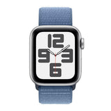 Apple Watch SE | GPS + Cellular | 44mm | Caja Aluminio Plata | Correa Loop deportiva Azul Invierno - MRHM3QL/A