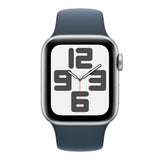 Apple Watch SE | GPS | 44mm | Caja Aluminio Plata | Correa deportiva Azul | M/L - MREE3QL/A