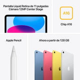 Apple iPad 11" | Wi-Fi | 256GB | 11ª generación 2025 | Amarillo - MD4J4TY/A