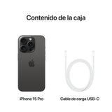 Apple iPhone 15 Pro 512GB Negro - MTV73QL/A