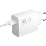 Cargador de Pared Xiaomi 100W HyperCharge Tipo-A USB + Cable USB-C Blanco, 1 Puerto