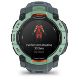 Garmin Instinct 3 45mm AMOLED Reloj Smartwatch Deportivo GPS 10ATM Verde con Correa Gris (Copia)