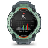 Garmin Instinct 3 45mm AMOLED Reloj Smartwatch Deportivo GPS 10ATM Verde con Correa Gris (Copia)