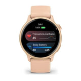 Garmin Vívoactive 6 AMOLED 8GB Rosa GPS Pulso Oxímetro 42mm 11 días