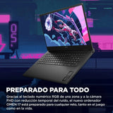 HP OMEN 16-WD0013NS - 16.1" - Intel Core i7-14700HX -16GB - 1TB SSD - GeForce RTX4060 - W11