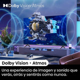 Hisense QLED 100E7Q PRO 100" 4K 144Hz Gaming, Dolby Vision IQ, Sonido Premium