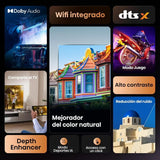 Hisense 32A4Q 32" - Smart Tv - Dolby DTS HD Sin Marcos Modo Juego