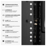 Hisense 40A4S 40" Smart TV QLED HomeOS HDR10 Subwoofer Wi-Fi