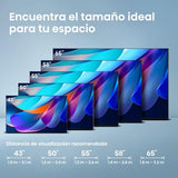 Hisense 55A6S 55" Smart TV LED UHD 4K Dolby Vision y Smart IA