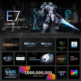 Hisense 65E7NQ PRO 65" QLED UltraHD 4K Gaming TV AMD Freesync Premium Pro