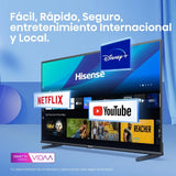 Hisense QLED 40A5Q 40" Smart Tv Full HD HDR10 Smart TV Dolby Atmos VIDAA